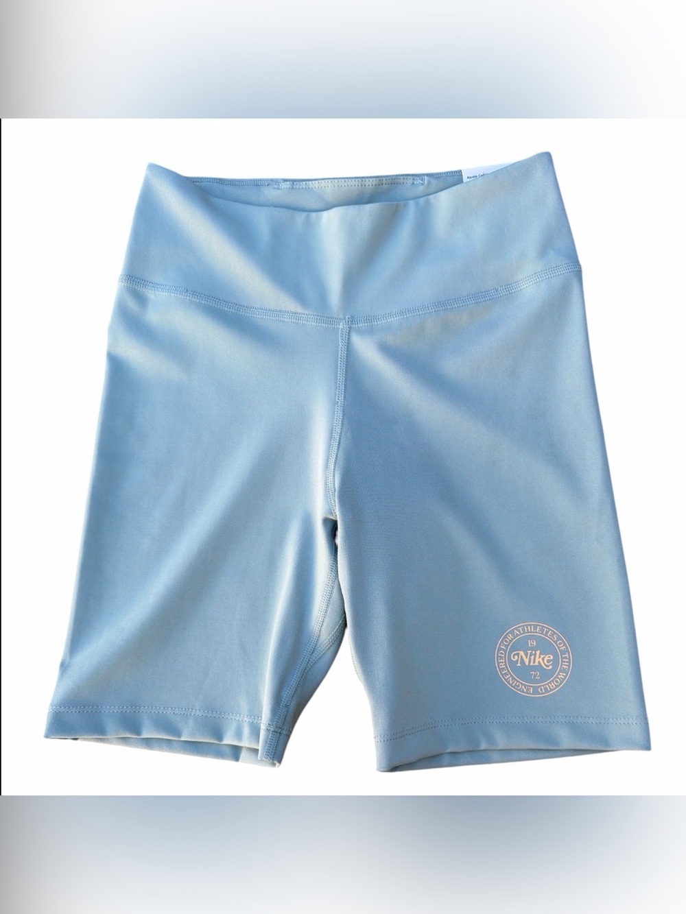 Nike Dri Fit Green Coral Performance Bike Shorts
